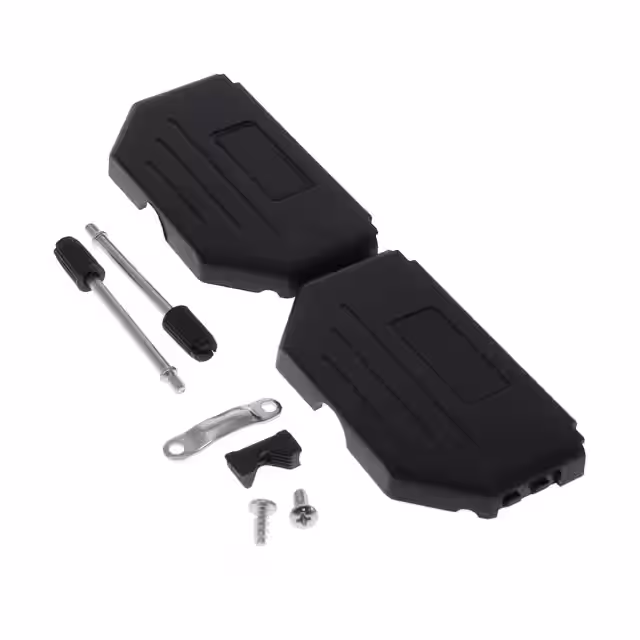 L17DPPK37JS Amphenol ICC (Commercial Products)  Capots de connecteurs D-Sub en forme de D